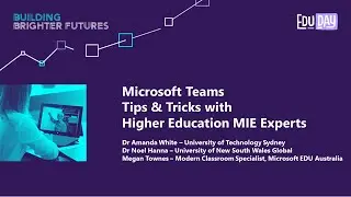 Higher Education MIE Expert tips & tricks with Microsoft Teams