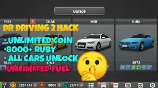 How to hack Dr Driving2 | Dr Driving 2 car hack | how to unlock all levels in dr driving2 |