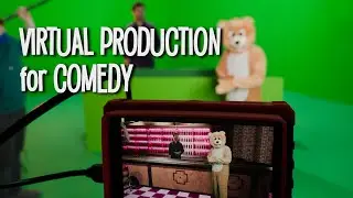 How we made a Comedy Series for the BBC using Virtual Production