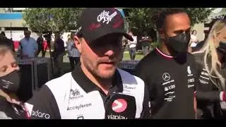 Lewis Hamilton And valtteri bottas Bromance🤝 after race