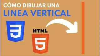 Cómo Crear una Linea Vertical con HTML y CSS