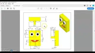 Sketchup for Education - Beginning Spongebob