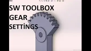 Solidworks Tutorial: Gear Design & Edit