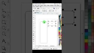 round corner stretch error and solution - coreldraw