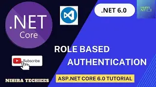 Role based  Authentication in  DOT NET Core Web API using VS Code | .NET CORE 6.0 Tutorial