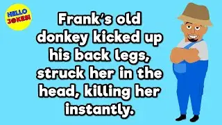 🤣 Funny Joke of the Day: Frank the Farmer, His Nagging Wife, and the Unfortunate Funeral Twist!