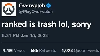 Overwatch 2 Ranked Matchmaking is a Scam