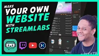 Make Your OWN Website with Streamlabs! (EASY Creator Sites)