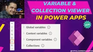 Variable and Collection viewer in Power Apps | Variable and Collection directly in Canvas Designer