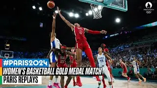 Women's Basketball Gold Medal Match 🏀 | Full Replay | Paris Replays