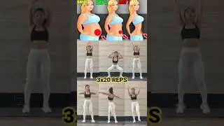 Standing Abs exercises to Flat Stomach