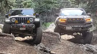 Tacoma vs. Gladiator: Off-Road Showdown