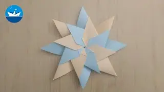 Оригами Звезда из модулей/Origami Star from modules