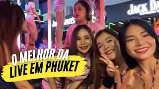 As melhores partes da live de bangla road em Phuket