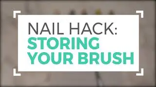 🖌️ Nail Hack: Keeping Your Brushes in Great Shape | 1-Minute Maniology