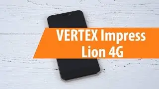 Распаковка Vertex Impress Lion 4G / Unboxing Vertex Impress Lion 4G