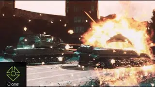 Battle Tank Animation (Iclone)