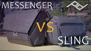 Peak Design Messenger 13 vs 10L Sling