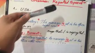 Unit 7: Grammar: Reported speech