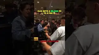 I gave a fan a $5,000 PC🥹