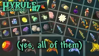 Hyrule Science #7: All Materials, Finally Analyzed!