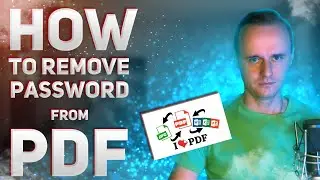 How to remove password from pdf? Unlock pdf password security