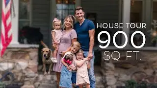 How we LIVE in a 900sq ft home as a FAMILY of 6!