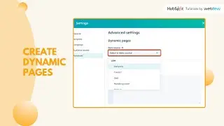 How to create dynamic pages in HubSpot