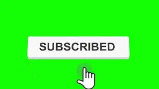 Green Screen Youtube Subscribe Button And Like 🔔 ✨✨✨