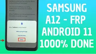 Finally Done - Samsung A12 Frp Bypass Android 11 2022 - No Need Browser Open [Full Tutorial]