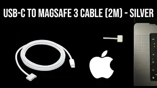 USB‑C / MagSafe 3 kabel (2m) – Silver