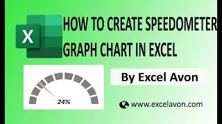 How to create speedometer graph chart in Excel