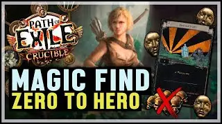 Pathfinder Caustic Arrow - How to Start Magic Find [Part 2] Path Of Exile - Crucible 3.21