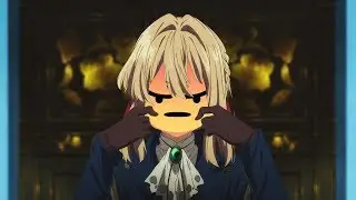 Violet shows some emotion