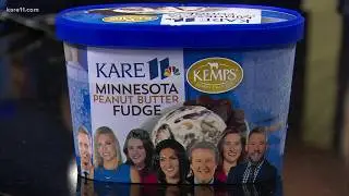 KARE 11 Sunrise team tries the new KARE-themed ice cream