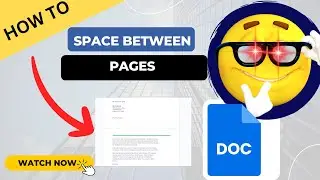 How to Correct Space Between Pages in Google Docs