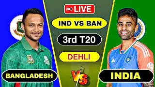 🔴 Live : India vs Bangladesh 3rd T20 Match Today 2024 | Ind vs Ban 3rd T20 Watch Score Commentary