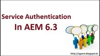 Sling:Service Authentication in AEM 6.3