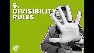 The divisibility rule for the number 5