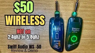 Swiff Audio Wireless Guitar System - Wireless NOT on 2.4ghz or 5.8ghz