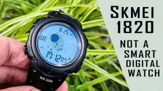 Skmei 1820 digital watch (not a smartwatch) review 