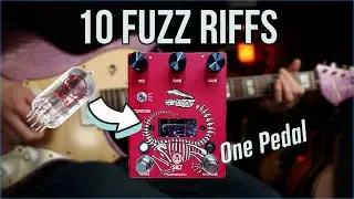 10 Fuzz Riffs - One Pedal | Walrus Audio Silt Harmonic Fuzz Pedal Demo