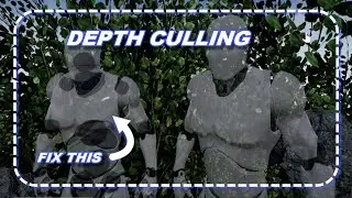 Depth Culling For Translucent Materials; UNREAL ENGINE