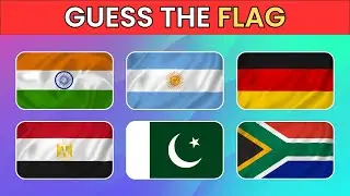 Can You Identify These Flags in Just 10 Seconds? | Guess The Flag Quiz