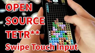 Tetris Clone for Android - Swipe Touch Input - Made in Unity