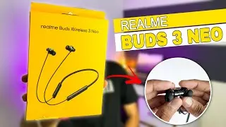 The Best Collar Earphone Under 1300🔥 - Realme Buds Wireless 3 Neo Unboxing & Review