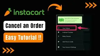 How to Cancel an Instacart Order !