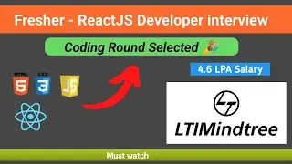 Fresher - React js developer interview 2024 | @procodrr | coding Round | Front end developer 2024