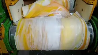 Silicone rubber color mixing | Oddly satisfying silicone color mixing