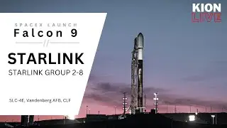 LIVE: Watch SpaceX Launch Starlink Group 2-8 on the Falcon 9 Rocket!